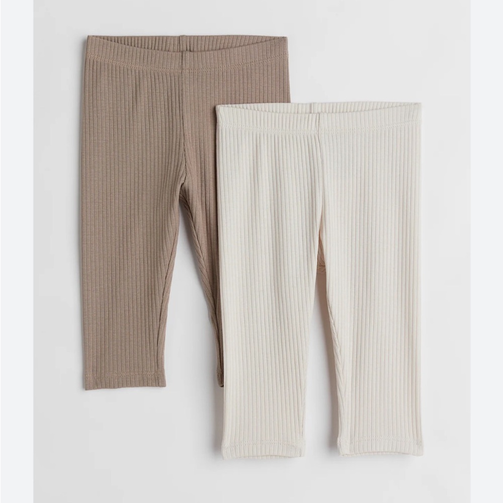 H&M Baby Ribbed Leggings